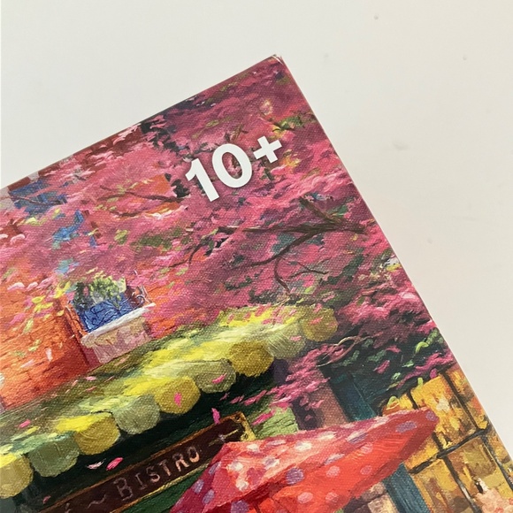 Mickey and Minnie Sweetheart Cafe THOMAS KINKADE 1000 Piece Jigsaw Puzzle NEW - Picture 12 of 15